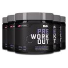 Kit 5 Pré Treino Dux Pre Workout Mango Twist 300g