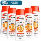 Kit 5 Protetor Solar Fps 30 120ml Nutriex 1/3 UVA UVB Bloqueador Solar Fator 30 Proteção Raios Solar