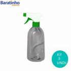 Kit 5 Pulverizador Frasco 500 Ml Borrifador Spray Verde