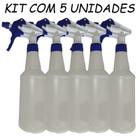 Kit 5 Pulverizadores Borrifador Profissional 500 ML Spray