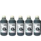 Kit 5 Refil Tinta Corante Preto 1L Para 544 tx200 tx210 tx220 tx235w - American INK