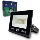 Kit 5 Refletores Holofote Led 30W Verde - MX