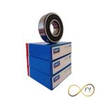 Kit 5 Rolamentos 6205 2RSH Alta performance e proteção SKF