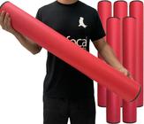 Kit 5 Rolos Massagem Liberação Miofascial 90x12cm DF1075 Vermelho Dafoca Sports