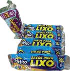 Kit 5 saco de lixo em rolo 30 litros reforçado