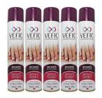 Kit 5 Secante De Esmaltes Spray 400ml Vefic