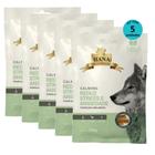 Kit 5 Snacks Hana Healthy Life Calming- Reduz Stress e Ansiedade- P/ Cães Adultos- 100g