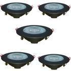 Kit 5 Spot Led Authentic Embutir Redondo 5w 400 Lumens Luz Branco Avant