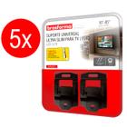 Kit 5 Suportes para TV até 85 Polegadas Universal SBRUB851