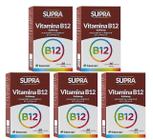 Kit 5 Supra Vitamina B12 60 Cápsulas - Herbamed