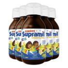 Kit 5 Supramil Xarope Infantil Guaco Limão e Mel Unilife 120 ml