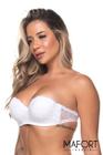 Kit 5 Sutiã sem alça Reforçado Sustentação Renda Bojo Inteiriço Sutia Moda Intima Feminino Lingerie Costa Nua