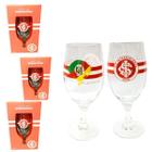 Kit 5 Taça Windsor Vidro 330Ml Cerveja Vinho Chopp - Brasfoot