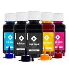 Kit 5 Tintas L805 CMYKK Corante 100ml InkTank - Ink Tank