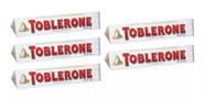 kit 5 Toblerone Chocolate Branco White Exclusivo 100g