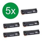 Kit 5 Toner 435/436/285 P/ Laserjet Pro M1212 Mfp M1132 Mfp