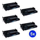 Kit 5 Toner Pro Resolution CF226X CF226 26X para M426FDW M426DW M402DN M402N