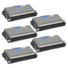 kit 5 toner TN3382 compatível para impressora Brother