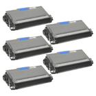 kit 5 toner TN3382 compatível para impressora Brother MFC-8512