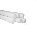 Kit 5 Tubos Esponjoso Branco Blindado 1" 25mm Parede 10mm - epex