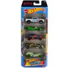 Kit 5 Unid. Carrinhos Hot Wheels LETS RACE HTV42 - MATTEL