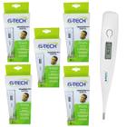 KIT 5 Unid. Termômetro Clínico Digital TH1027 - G-TECH 