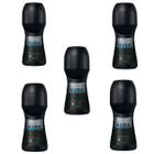 Kit 5 Unidades Desodorante Roll On Musk Marine 50ml - Avon