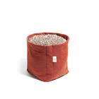 Kit 5 Vasos Flores E Plantas 7 L Decoração Feltro Vermelho