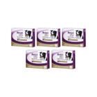 Kit 5 Vermífugo Petzi Plus Cães 10kg Com 4 Comprimidos Ceva