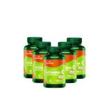 Kit 5 Vitamina C ácido ascórbico-60Caps Clinoage - Imunidade