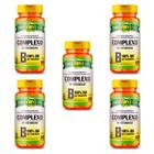 KIT 5 VITAMINAS COMPLEXO B - 60 Comp de 500mg UNILIFE