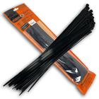 Kit 50 Abraçadeiras de Nylon Preta Foxlux 37cm x 7,0mm