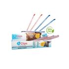 Kit 50 Clips Veda Sacos Conserva Alimentos Líquidos Doces - Ziclips50U