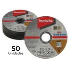 Kit 50 Discos P/ Inox 4.1/2 X 7/8 E-03034 Makita