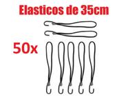Kit 50 Elastico Extensor Borracha Lona Caminhão Carreta