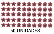 KIT 50 Lixas de Unhas em E.V.A. Flor