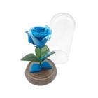 Kit 50 Mini Rosas Azul A Bela E A Fera O Pequeno Príncipe