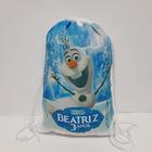 Kit 50 mochila saco Frozen