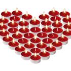 Kit 50 Velas Rechaud Decoração Festas Dia dos Namorados Vermelho