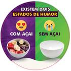 Kit 500 Etiquetas Adesivas Para Açaí 4x4 Frases Criativas