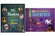 Kit 500 Fatos Fantásticos sobre as Invenções + Mentes Extraordinárias