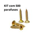 Kit 500 Parafusos Chipboard Phillips Bicromatizado 3.0x20 - BELENUS