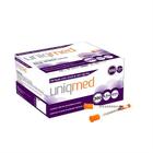 Kit 500un seringa para insulina uniqmed 1,0ml 6x0,25mm 31g