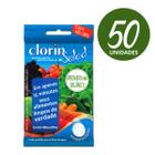 Kit 50un Clorin Salad Desinfetante Para Alimentos Frutas