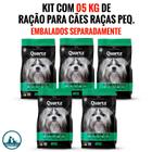 Kit 5kg Ração Para Cachorro Premium Especial Quartz Raças Pequenas