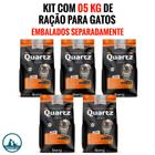 Kit 5kg Ração Para Gato Premium Especial Quartz