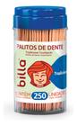 Kit 5und De Palito De Dente Tradicional 250und - Billa