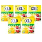 Kit 5uni Gold Adoçante Stevia em Pó 50X 6Mg - Gold