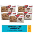 Kit 5unid Macarrão Arroz Bifum Lámen Fibras 70g Sem Glúten Vegano