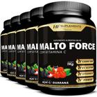 Kit 5X Malto Force Maltodextrina Com Vitamina C 1Kg Hf